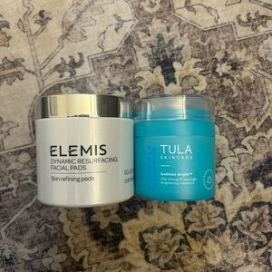 ELEMIS Dynamic Resurfacing Facial Pads and Tula bundle